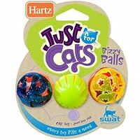 Just for Cats Bizzy Balls Cat Toy for all breed sizes