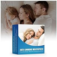 Anti-Snoring Device, Anti-Snoring Mouthpiece, Professional & Reusable Comfortable Adjustable Snore Mouthpiece, Helps Stop Snoring for Men & Women