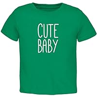 Mother's Day Cute Baby Kelly Green Toddler T-Shirt - 3T