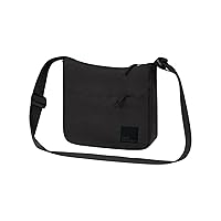 Jack Wolfskin Unisex Sunset Shoulder Bag - Black, black, 3 Lit.
