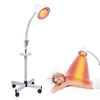 Infrared Light,White 275W Near Red Infrared Heat Lamp for Relieve Joinpt Pain and Muscle Aches