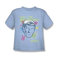 Star Trek - Juvy Japansese Spock T-Shirt in Light Blue