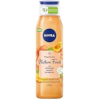 NIVEA Fresh Blends Apricot (300 ml), Shower Gel with Refreshing Apricot Scent, Shower Gel for Women, Vegan Shower Gel with Fruit Extracts and Plant Based Milk