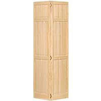 Closet Door, Bi-fold, 6-Panel Style Solid Wood (80X28)
