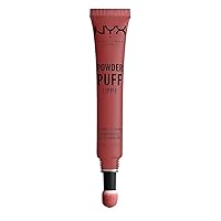 NYX PROFESSIONAL MAKEUP Powder Puff Lippie Lip Cream, Liquid Lipstick - Best Buds (Nude Rose)