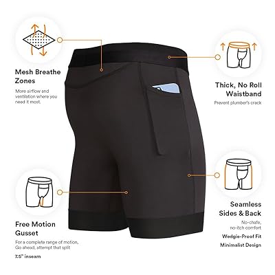  All Citizens Men's Sports Compression Shorts for Athletic High  Performance Baselayer Underwear for Running & Workout Black : Clothing,  Shoes & Jewelry