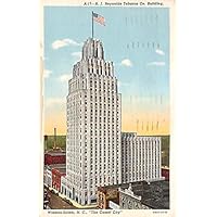 R. J. Reynolds Tobacco Co. Building Winston-Salem, North Carolina NC Postcard