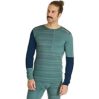 Ortovox 185 Rock'n'Wool Long Sleeve for Men | Extra Soft Merino Wool Base Layer for Winter Touring, Skiing & Snowboarding