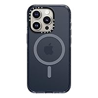 CASETiFY Impact Case for iPhone 15 Pro [4X Military Grade Drop Tested / 8.2ft Drop Protection/Compatible with Magsafe] - Classic Blue
