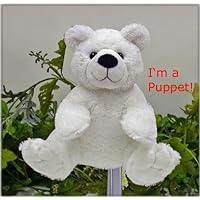 Polar Bear Stuffed Animal Plush Toy for Kids - 9
