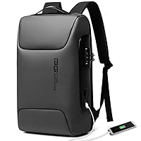 BANGE Anti Theft Backpack with USB charging Port,Lightweight Business Backpack for Men and Women…