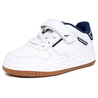 Nautica Kids Sneakers with Adjustable Strap and Bungee Straps | Comfortable Casual Shoes for Boys and Girls (Toddler/Little Kid)