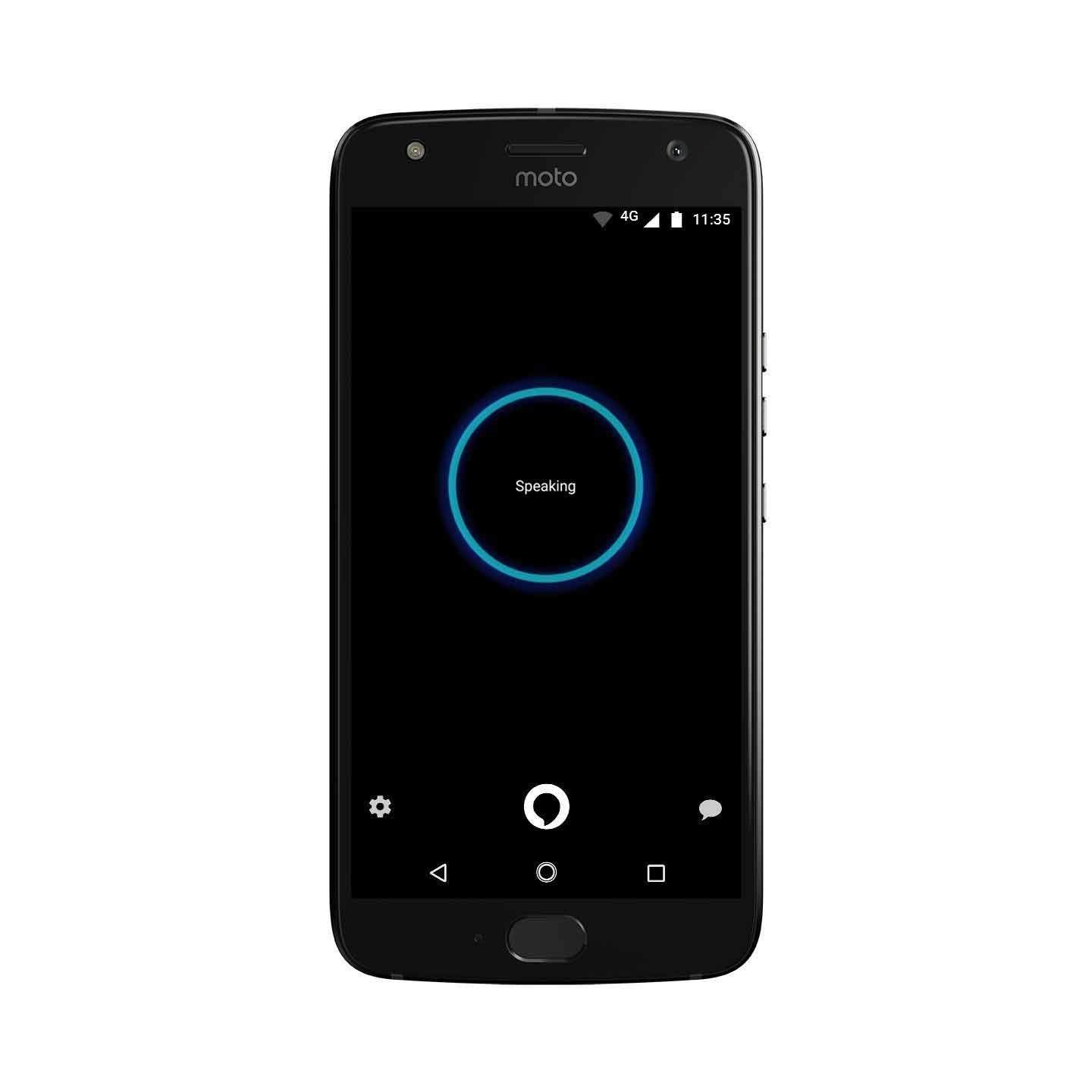 Moto X (4th Generation) with Alexa Hands-Free – 32 GB - Unlocked – Super Black - Prime Exclusive