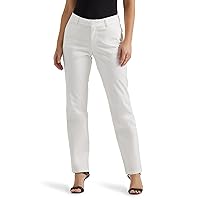 Lee Women's Wrinkle Free Relaxed Fit Straight Leg Pant