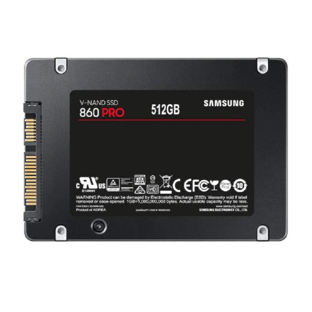 Samsung 860 PRO 512GB 2.5 Inch SATA III Internal SSD (MZ-76P512BW)