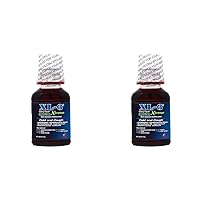 Night Time, Non-Drowsy, for Cold and Flu Symptoms, Helps Relieve Nasal Congestion and Fever, 6 FL Oz, Bottle. (Pack of 2)