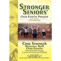 Stronger Seniors Core Strength DVD-Resistance Band Exercise Program developed by Anne Burnell, Instructor at the Rehabilitation Institute of Chicago. Gentle Exercises for Arthritis, Osteoporosis and Parkinson's. Resistance Band included Stronger Seniors Core Strength DVD-Resistance Band Exercise Program developed by Anne Burnell, Instructor at the Rehabilitation Institute of Chicago. Gentle Exercises for Arthritis, Osteoporosis and Parkinson's. Resistance Band included DVD