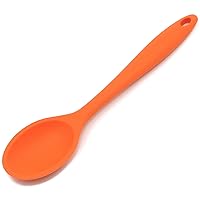 Chef Craft Premium Silicone Basting Spoon, 11 inch, Orange