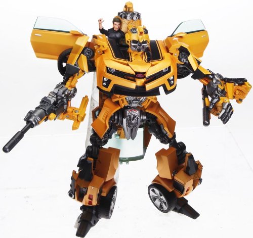 Transformers Movie RA-21 Bumblebee & Sam Witwicky by Takara Tomy
