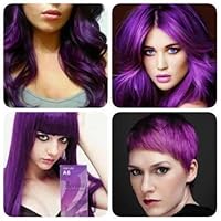 Berina New Professional Permanent Hair DYE Color Cream Purple Violet # A6