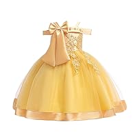 3-10 Years Kids Girls Princess Dress Lace Flower Girl Tutu Wedding Prom Pageant Birthday Party Dresses
