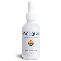 NEW Ionique Mineral Supplement for Water - Magnesium, Trace Mineral & Electrolyte Hydration System, Support for Migraine, Constipation, Brain Fog, Muscle Cramps, Sleep, One 2 oz bottle of Liquid Drops