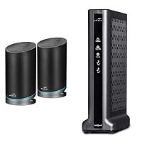 ARRIS Surfboard mAX Pro W133 Tri-Band Mesh Wi-Fi 6 System & T25 DOCSIS 3.1 Gigabit Cable Modem | Comcast Xfinity Internet & Voice | Two 1 Gbps Ports | 2 Telephony Ports