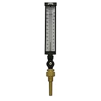 Winters TIM Series Dual Scale Valox Industrial 9IT Thermometer, 3-1/2
