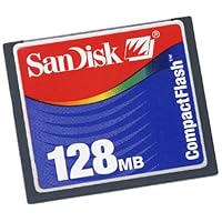 SANDISK SDRSCF1282 128MB CompactFlash 2-Pack