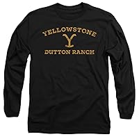 Popfunk Classic Yellowstone Arched Logo Unisex Adult Long-Sleeve T Shirt