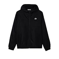 Lacoste Men's Full Zip Up Jacket with Hood