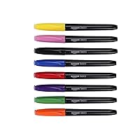 Amazon Basics Fabric Markers, Assorted Colors, 8-Pack