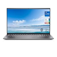 Dell Inspiron 5510 15.6-inch FHD Laptop - Intel Core i7-11370H - 16GB RAM - 256GB PCIe SSD - Thunderbolt 4 - HDMI - Webcam - Fingerprint Reader - Wi-Fi 6 - Backlit Keyboard - Silver - Win 10 (Renewed)