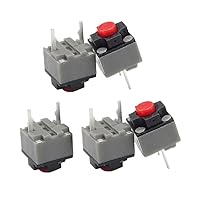 5PCS 6x6x7.3mm Kailh Square Silent Micro Switch Mute Switch Can Replace A Rectangle Micro Switch Mouse Micro Switch