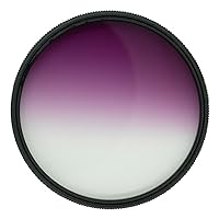 Pro Glass 72mm HD MC Graduating Purple Color Filter for: FUJIFILM XF 16-80mm f/4 R OIS WR Lens (16635613) - 72 mm Magenta Filter, 72 Graduating Purple Filter