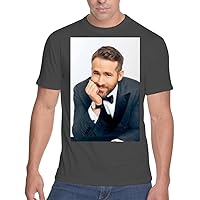 Middle of the Road Ryan Reynolds - Men's Soft & Comfortable T-Shirt PDI #PIDP940548