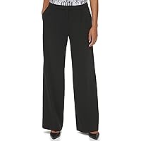 Calvin Klein Women's Zipper Fly Stretch Wear to Work Suits Pant