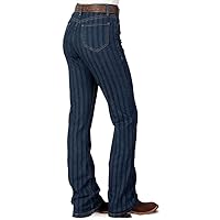 Rock and Roll Denim Stripe Bootcut RRWD4HR0G4 Jeans