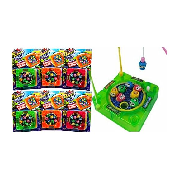 Mua JA-RU Pocket Travel Magnetic Fishing Game (6 Toys) Classic
