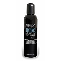 Mehron Hydro Prep Pro Hydrating Hyaluronic Acid Serum| Moisturizing and Hydrating Hyaluronic Face Serum for Face | Gel Makeup Primer 4 fl oz (120 ml)