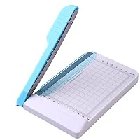 4x6 Inch Cutting Board, 10 Sheets Capacity, Plastic Base, Portable Paper Cutter and Trimmer for Home Office