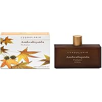 L'Erbolario Ambraliquida - Created To Win Over Men’s Tastes And Seduce Women’s Senses - Sweet Tones And Amber Accents - Vibrant Echo Of Natural Mystery - Amber, Creamy Scent - 3.3 Oz EDP Spray