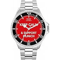 Football Fans Keep Calm and Support Munich Mens Watch