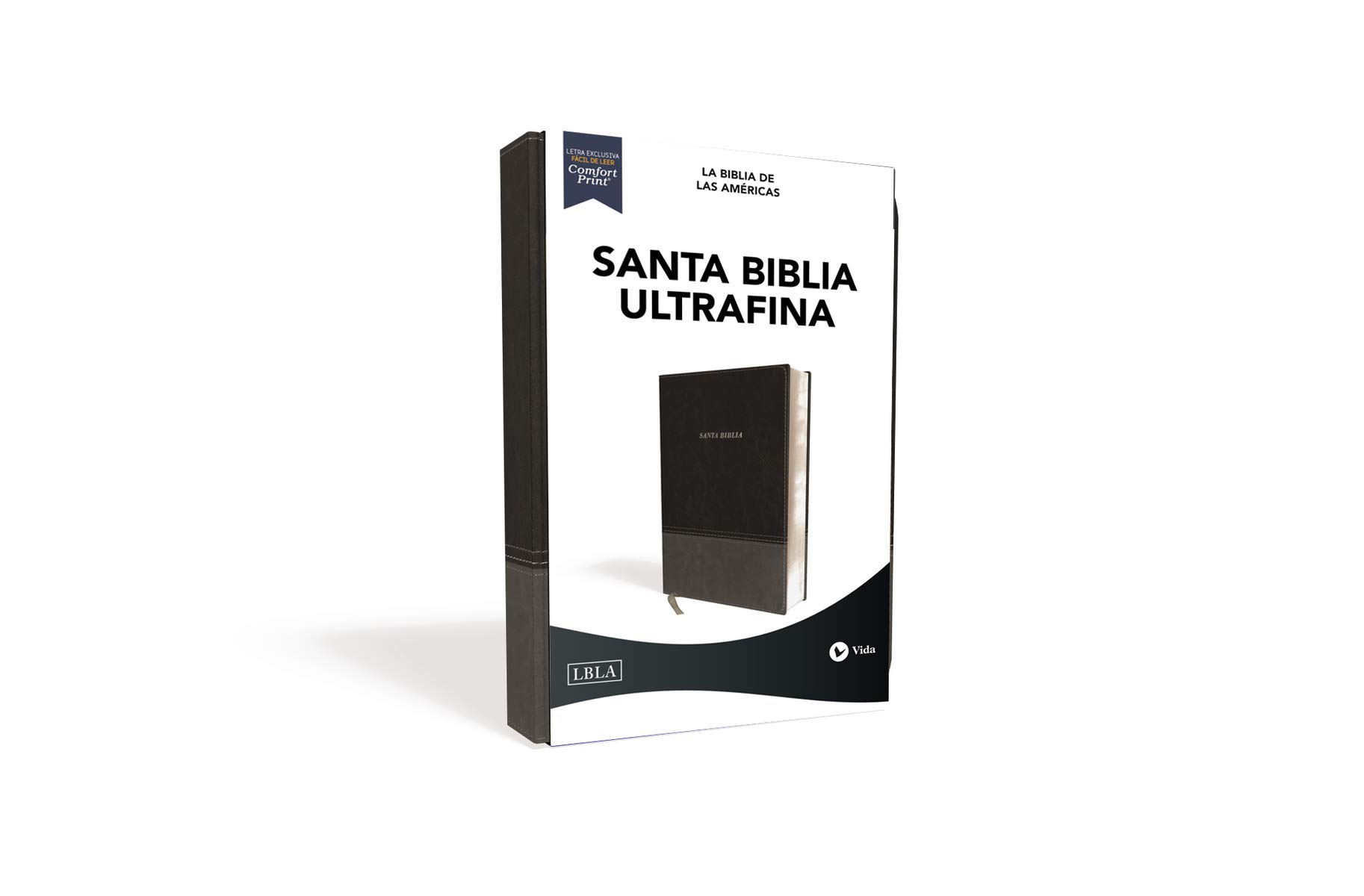 LBLA Santa Biblia Ultrafina, Leathersoft, Negro (Spanish Edition)