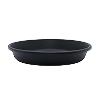 14 Inch Round Plastic Classic Plant Saucer - Indoor Outdoor Plant Trays for Pots - 14