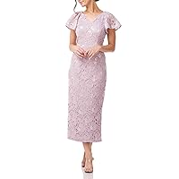 JS Collections Women's Samara T-Length Dress