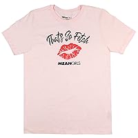 Mens' Lipstick Kiss That's So Fetch Adult Graphic Print T-Shirt