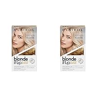 Clairol Blonde It Up Permanent Hair Dye, Platinum Blonde Hair Color, Pack of 2