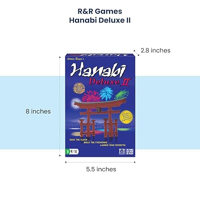  R&R Games Hanabi Strategy Game : Toys & Games