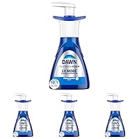 Dawn Ultra Platinum Foam Dishwashing Foam, Fresh Rapids Scent, 10.1 fl oz (Packaging May Vary) (Pack of 4)